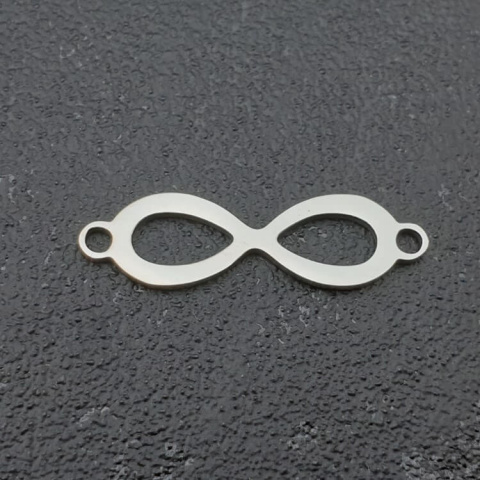 Łącznik nieskończoność stal chirurgiczna 25x7 mm 1szt Łącznik nieskończoność stal chirurgiczna 25x7 mm 1szt