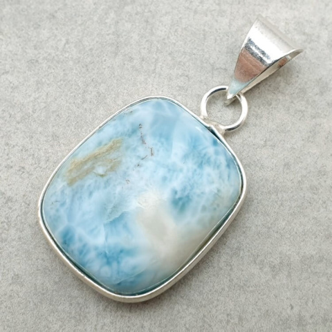 Larimar pendant 22x19 mm no. 194 Larimar pendant 22x19 mm no. 194