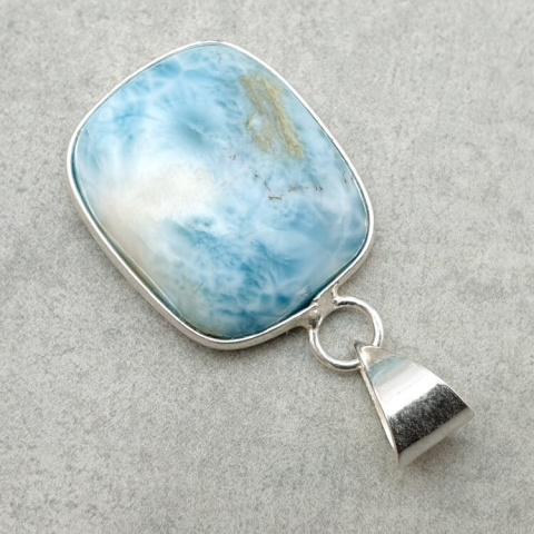 Larimar pendant 22x19 mm no. 194 Larimar pendant 22x19 mm no. 194