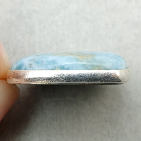Larimar pendant 22x19 mm no. 194 Larimar pendant 22x19 mm no. 194