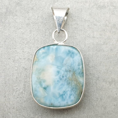Larimar pendant 22x19 mm no. 194 Larimar pendant 22x19 mm no. 194