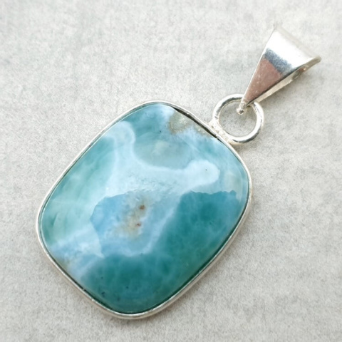 Larimar pendant 23x19 mm no. 187 Larimar pendant 23x19 mm no. 187