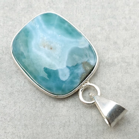 Larimar pendant 23x19 mm no. 187 Larimar pendant 23x19 mm no. 187