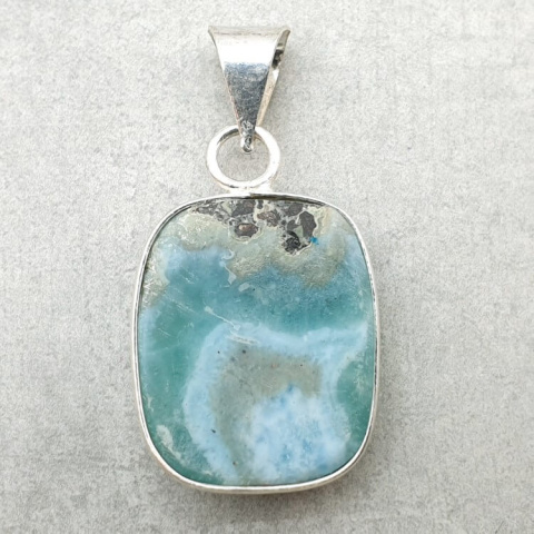 Larimar pendant 23x19 mm no. 187 Larimar pendant 23x19 mm no. 187