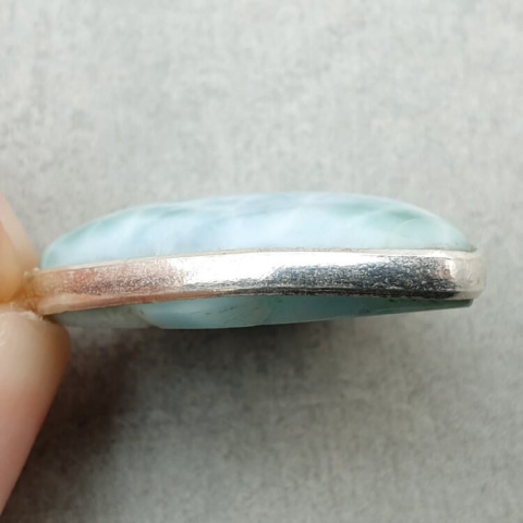 Larimar pendant 25x17 mm no. 177 Larimar pendant 25x17 mm no. 177