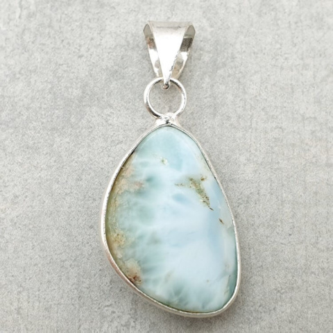 Larimar pendant 25x17 mm no. 177 Larimar pendant 25x17 mm no. 177