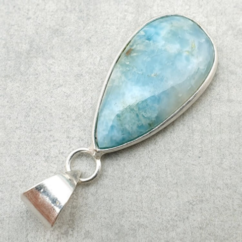 Larimar pendant 27x15 mm no. 164 Larimar pendant 27x15 mm no. 164