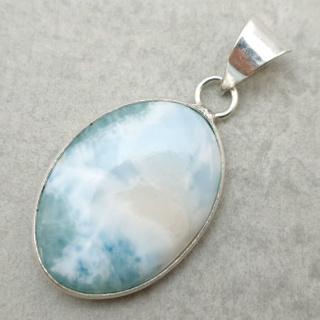 Larimar pendant 28x20 mm No 171