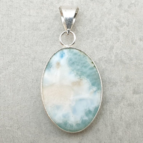 Larimar pendant 28x20 mm No 171 Larimar pendant 28x20 mm No 171