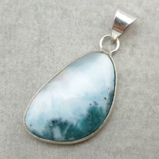 Larimar pendant 29x19 mm no. 189