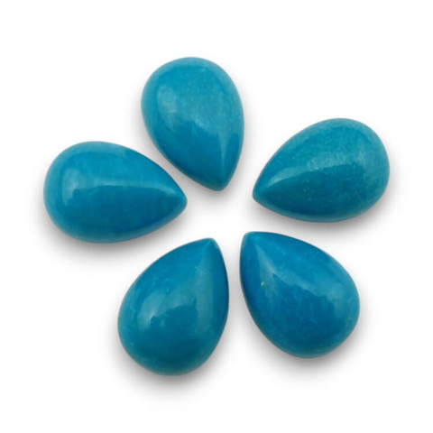 Magnesite turquoise cabochon 18x13 mm 1 pcs Magnesite turquoise cabochon 18x13 mm 1 pcs