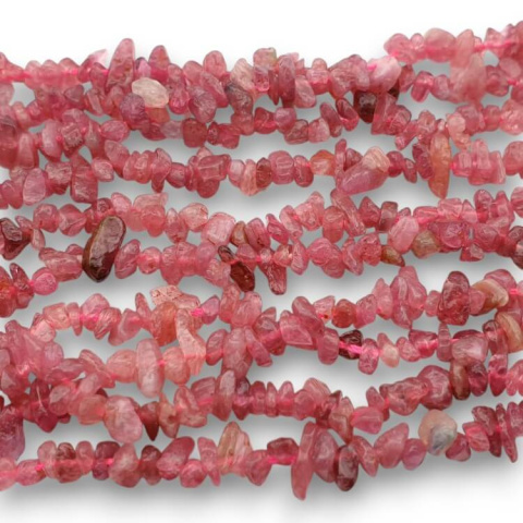 Chopped tourmaline 3-6 mm cord 39 cm Chopped tourmaline 3-6 mm cord 39 cm