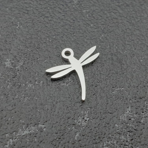 Dragonfly pendant surgical steel 11x11 mm 1pc Dragonfly pendant surgical steel 11x11 mm 1pc