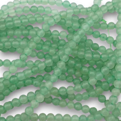 Aventurine green ball 4 mm 30 pcs
