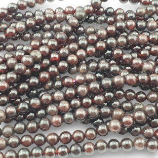 Granat kula 4 mm 30 szt