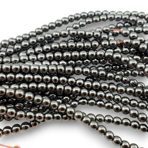 Hematite sphere 4 mm 30 pcs Hematite sphere 4 mm 30 pcs