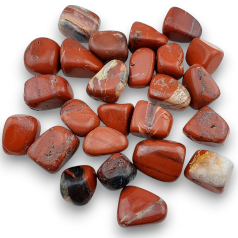 Red jasper drum 22-30 mm 1 pc Red jasper drum 22-30 mm 1 pc