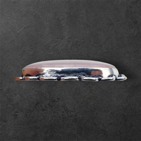 Pink quartz pendant 31x22 mm no. 59 Pink quartz pendant 31x22 mm no. 59