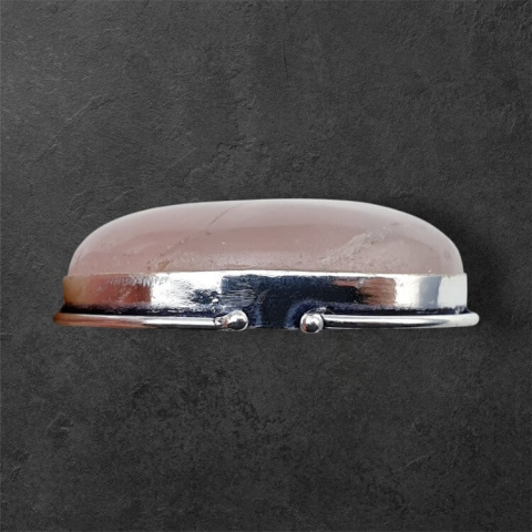 Pink quartz pendant 33x26 mm no 36 Pink quartz pendant 33x26 mm no 36