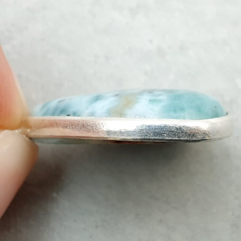 Larimar pendant 23x17 mm no. 255 Larimar pendant 23x17 mm no. 255