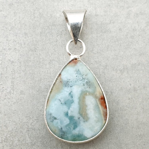 Larimar pendant 23x17 mm no. 255 Larimar pendant 23x17 mm no. 255