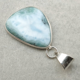 Larimar pendant 23x18 mm no 218
