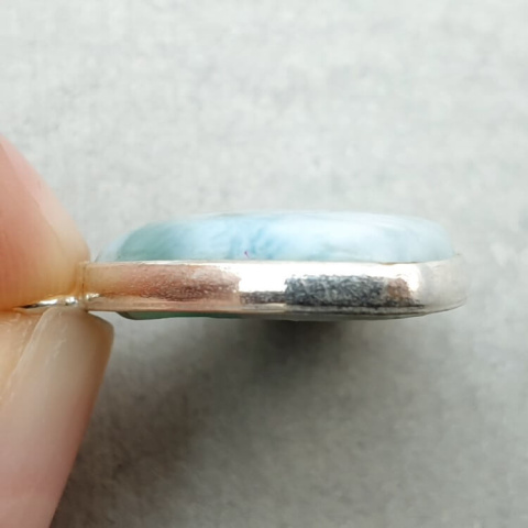 Larimar pendant 23x19 mm no 257 Larimar pendant 23x19 mm no 257