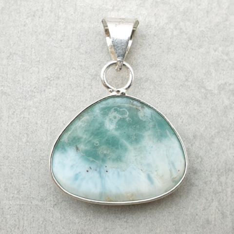 Larimar pendant 23x19 mm no 257 Larimar pendant 23x19 mm no 257