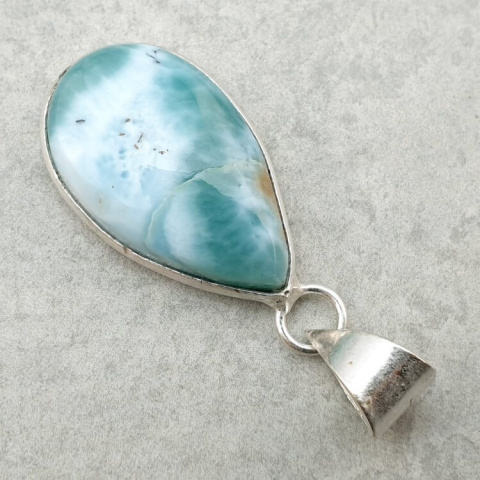 Larimar pendant 25x15 mm no. 233 Larimar pendant 25x15 mm no. 233