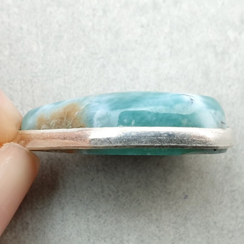 Larimar pendant 25x15 mm no. 233 Larimar pendant 25x15 mm no. 233