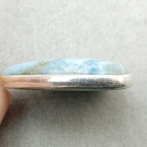 Larimar pendant 25x16 mm no. 241 Larimar pendant 25x16 mm no. 241