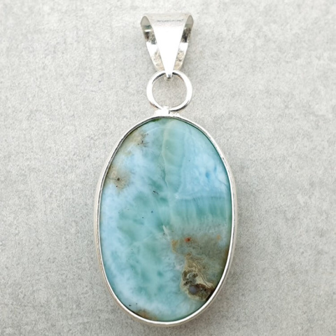 Larimar pendant 25x17 mm no 230 Larimar pendant 25x17 mm no 230