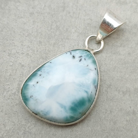 Larimar pendant 25x19 mm no. 213 Larimar pendant 25x19 mm no. 213