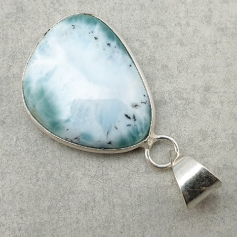 Larimar pendant 25x19 mm no. 213 Larimar pendant 25x19 mm no. 213