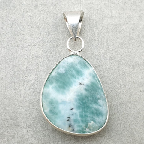 Larimar pendant 25x19 mm no. 213 Larimar pendant 25x19 mm no. 213