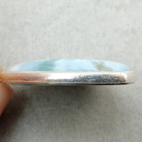 Larimar pendant 26x19 mm no. 226 Larimar pendant 26x19 mm no. 226