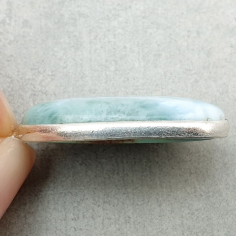 Larimar pendant 27x15 mm No 219 Larimar pendant 27x15 mm No 219