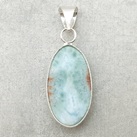 Larimar pendant 27x15 mm No 219 Larimar pendant 27x15 mm No 219