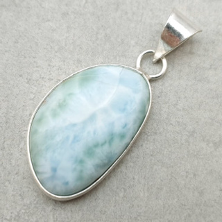 Larimar zawieszka 27x17 mm nr 208