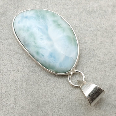 Larimar pendant 27x17 mm no 208 Larimar pendant 27x17 mm no 208