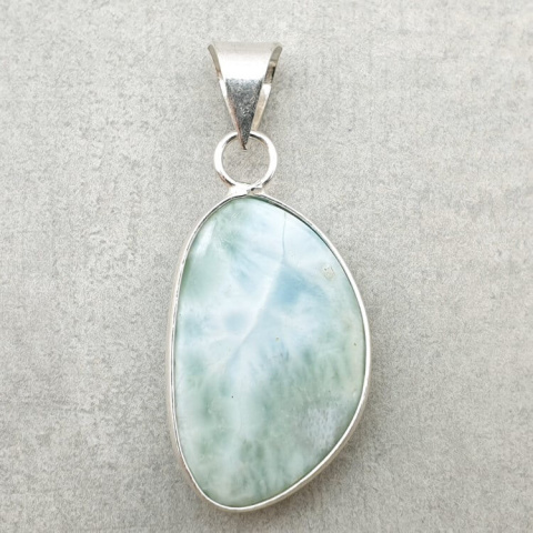 Larimar pendant 27x17 mm no 208 Larimar pendant 27x17 mm no 208
