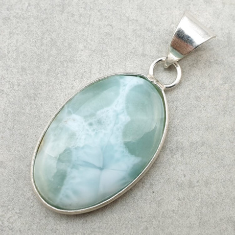 Larimar pendant 27x18 mm no. 224 Larimar pendant 27x18 mm no. 224
