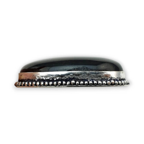 Gold obsidian pendant 34x19 mm no 7 Gold obsidian pendant 34x19 mm no 7