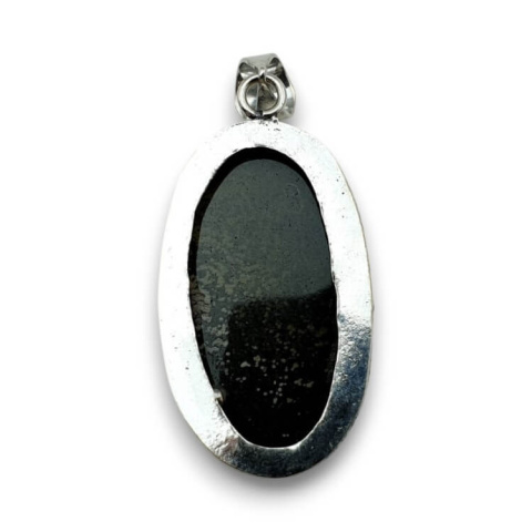 Gold obsidian pendant 34x19 mm no 7 Gold obsidian pendant 34x19 mm no 7