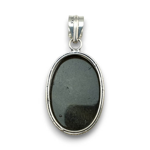 Gold obsidian pendant 36x25 mm no 8 Gold obsidian pendant 36x25 mm no 8