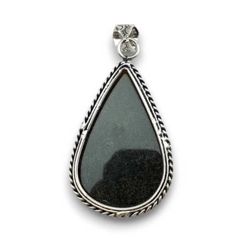Gold obsidian pendant 39x25 mm no 4 Gold obsidian pendant 39x25 mm no 4