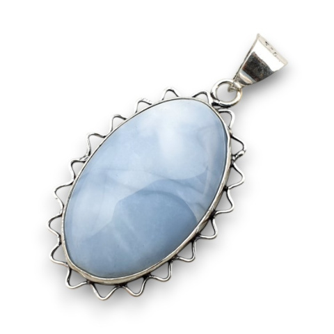 Blue opal pendant 32x20 mm no 69 Blue opal pendant 32x20 mm no 69