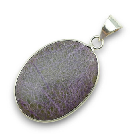 Stichtite pendant 33x25 mm no 6 Stichtite pendant 33x25 mm no 6