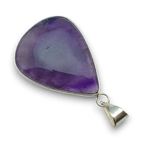 Amethyst pendant 46x29 mm no. 102 Amethyst pendant 46x29 mm no. 102