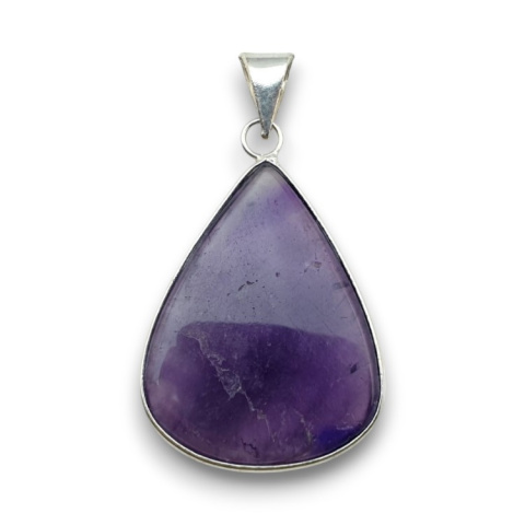 Amethyst pendant 46x29 mm no. 102 Amethyst pendant 46x29 mm no. 102
